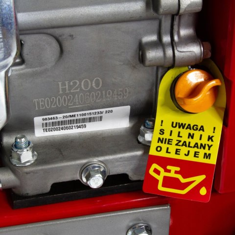 GLEBOGRYZARKA spalinowa 50cm DEMMON Loncin H200 6,5KM NAPĘD KULTYWATOR DZIK