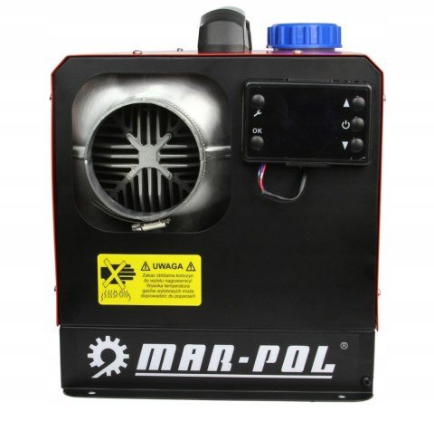 Nagrzewnica olejowa Mar-Pol 12 kW - zamknięta komora spalania