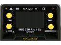 Półautomat spawalniczy MIG/MAG, MMA, TIG Magnum 40-200 A 230 V