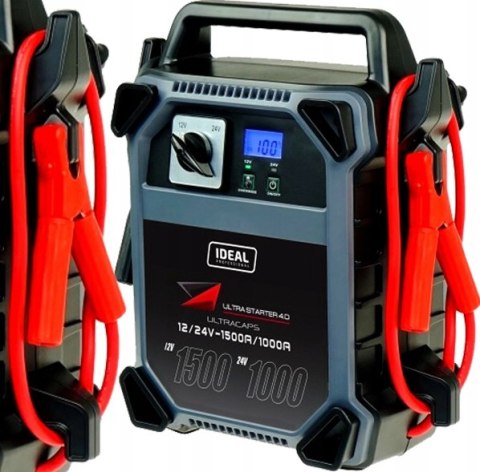 ROZRUCH PRZENOŚNY IDEAL ULTRA STARTER 4.0 12/24V BOOSTER JUMPER 1500A
