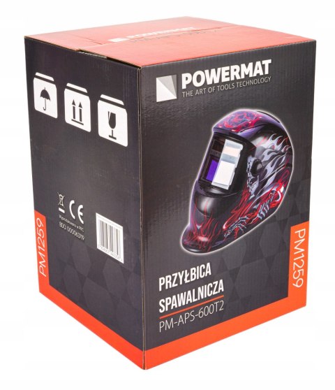 SAMOŚCIEMNIAJĄCA MASKA PRZYŁBICA SPAWALNICZA FILTR AUTOMATYCZNA LCD
