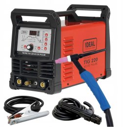 SPAWARKA INWERTOROWA INWERTER IDEAL TECNO TIG 220 AC/DC PULS 5-220A MMA HF