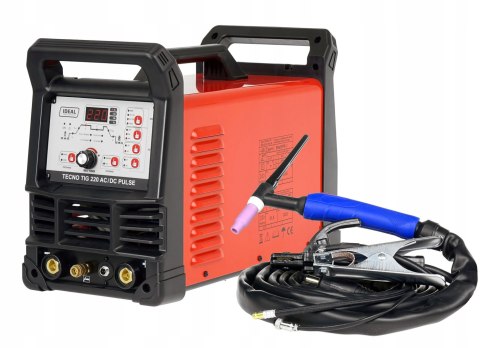 SPAWARKA INWERTOROWA INWERTER IDEAL TECNO TIG 220 AC/DC PULS 5-220A MMA HF SPAWARKA INWERTOROWA INWERTER IDEAL TECNO TIG 220 AC/DC PULS 5-220A MMA HF