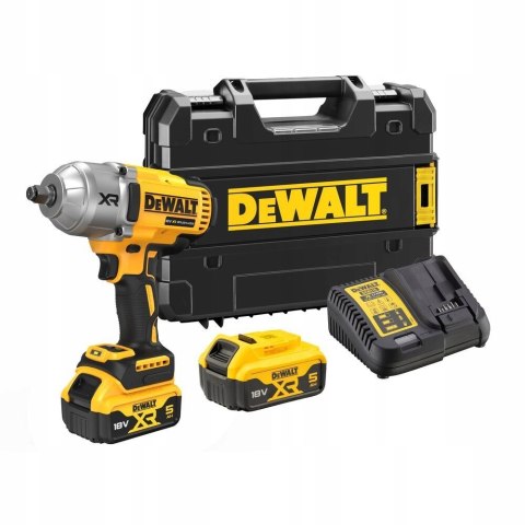 Akumulatorowy klucz udarowy 1/2", 1355Nm 18V Li-lon 2x5,0Ah DeWalt