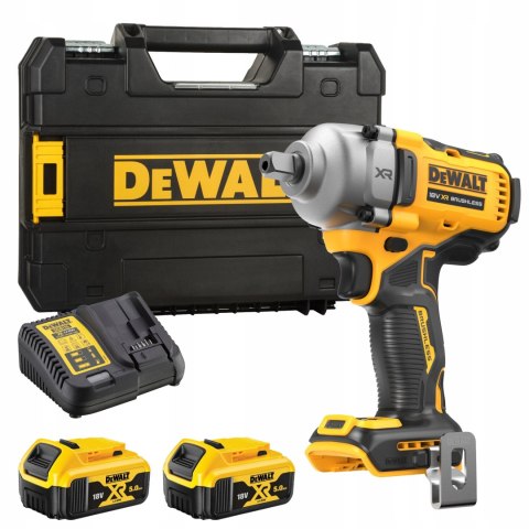 DEWALT KLUCZ UDAROWY DCF892P2T 1/2'' 18V 812Nm 2x aku 5.0 Ah +walizka DEWALT KLUCZ UDAROWY DCF892P2T 1/2'' 18V 812Nm 2x aku 5.0 Ah +walizka