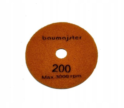 DIAMENTOWY DYSK POLERSKI 200 DO PRACY NA SUCHO