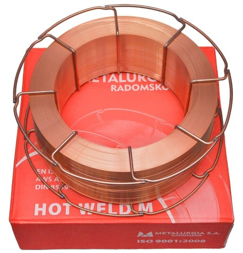 Drut spawalniczy SG2 1,2/15kg HOT WELD METALURGIA