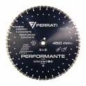FERRATI TARCZA DIAMENTOWA TNĄCA PERFORMANTE Ø 450 MM x 25,4/20 MM