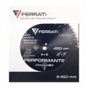 FERRATI TARCZA DIAMENTOWA TNĄCA PERFORMANTE Ø 450 MM x 25,4/20 MM