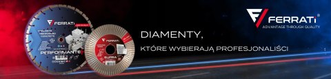 FERRATI TARCZA DIAMENTOWA TNĄCA PERFORMANTE Ø 450 MM x 25,4/20 MM FERRATI TARCZA DIAMENTOWA TNĄCA PERFORMANTE Ø 450 MM x 25,4/20 MM