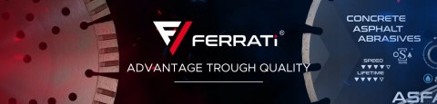 FERRATI TARCZA DIAMENTOWA TNĄCA PERFORMANTE Ø 500 MM x 25,4/20 MM