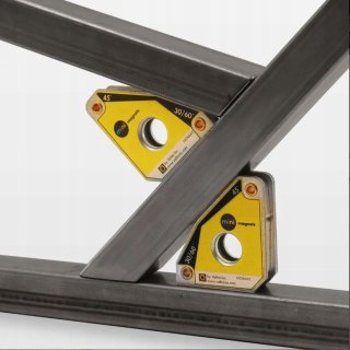 Kątownik magnetyczny 10kg 2szt. 59x51x16 mm mini magnes do konstrukcji