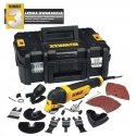 Narzędzie wielofunkcyjne sieciowe DeWalt DWE315KT walizka + osprzęt 37szt.
