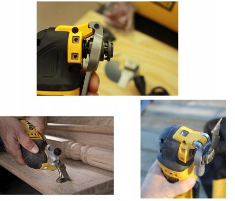 Narzędzie wielofunkcyjne sieciowe DeWalt DWE315KT walizka + osprzęt 37szt.