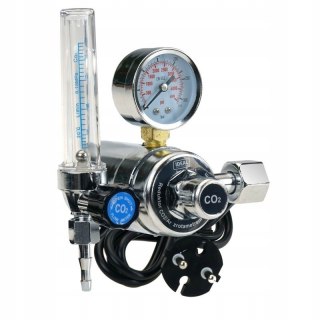 Reduktor gazu z rotametrem i podgrzewaczem 230V CO2 ARGON