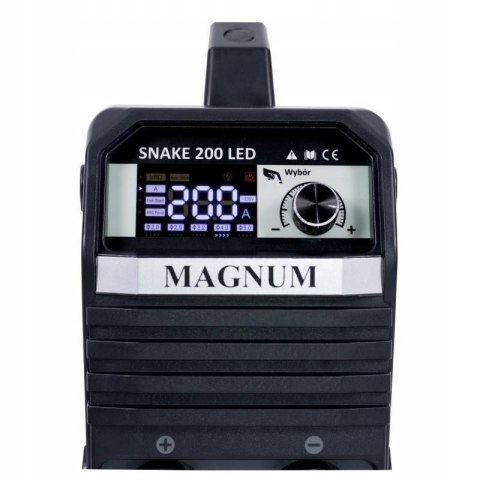 SPAWARKA INWERTOROWA MMA MAGNUM SNAKE 200 LED SPAWARKA INWERTOROWA MMA MAGNUM SNAKE 200 LED