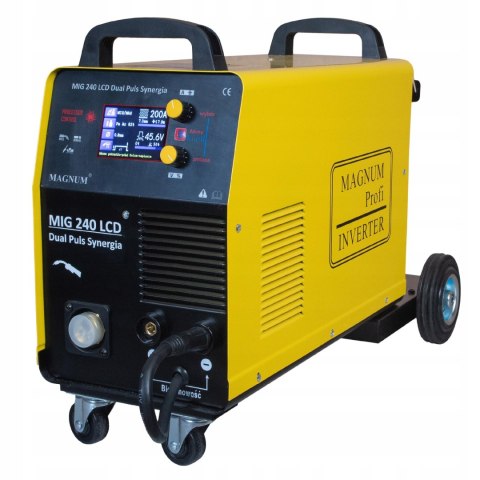 SPAWARKA MIGOMAT MAGNUM MIG 240 DUAL PULS LCD 3w1