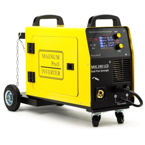 SPAWARKA MIGOMAT MAGNUM MIG 240 DUAL PULS LCD 3w1