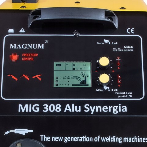 SPAWARKA MIGOMAT MAGNUM MIG 308 ALU SYNERGIA 400V