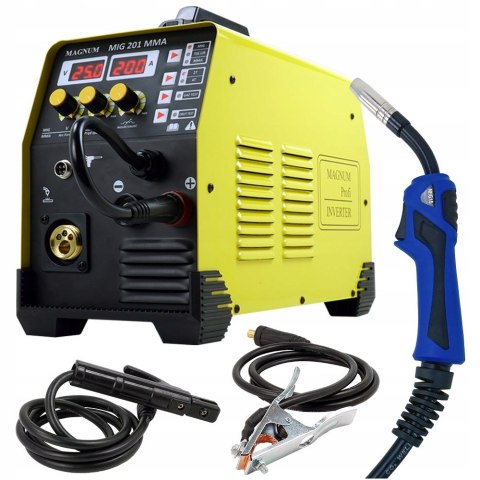 Spawarka MIGOMAT 3w1 MAGNUM MIG 201 MMA MAG TIG Spawarka MIGOMAT 3w1 MAGNUM MIG 201 MMA MAG TIG