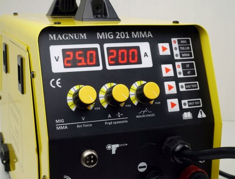 Spawarka MIGOMAT 3w1 MAGNUM MIG 201 MMA MAG TIG Spawarka MIGOMAT 3w1 MAGNUM MIG 201 MMA MAG TIG
