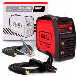 Spawarka MMA ELEKTRODOWA Ideal 200A PRAKTIK 205 IGBT