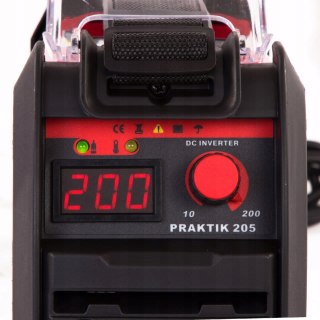 Spawarka MMA ELEKTRODOWA Ideal 200A PRAKTIK 205 IGBT