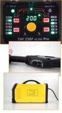 Spawarka Magnum TIG AC DC THF 238 Pro 200 A HF Aluminium Puls PUNKT IGBT