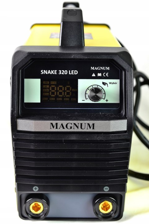 Spawarka elektrodowa MMA MAGNUM SNAKE 320 LED 300A z dodatkowymi funkcjami