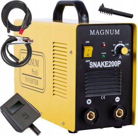 Spawarka inwertorowa Magnum 30-200 A 230 7 kVA 200A