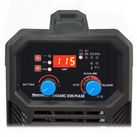 Spawarka inwertorowa Sherman 20-200 A 230 6,4 kVA DIGIARC 200 Pulse