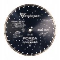 Tarcza diamentowa tnąca 1A1RSS 450mm 25,4-F4mm FORZA FERRATi