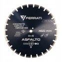 Tarcza diamentowa tnąca 1A1RSS C1S 450mm 25,4-F4mm ASFALTO FERRATi