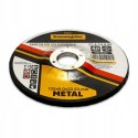 Tarcza do szlifowania metalu Baumajster B1021 125x6,0x22,23mm