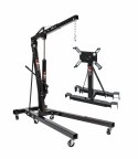 AWTOOLS ŻURAW WARSZTATOWY 2-TONOWY + WÓZEK MONTAŻOWY 900 kg