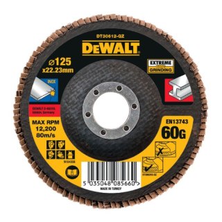 DEWALT ŚCIERNICA LIST. 125 P 60 TYP 27 JUMBO EXTREME PŁASKA