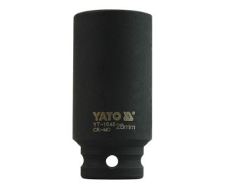 YATO NASADKA UDAROWA 6-KĄTNA 1/2" DŁUGA 28mm