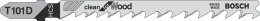 BOSCH BRZESZCZOT T101D /DREWNO /100szt. @