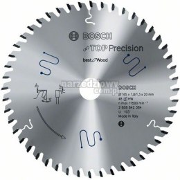 BOSCH PIŁA TARCZOWA TOP.MULTI MATERIAL 165x20x48z x1,8
