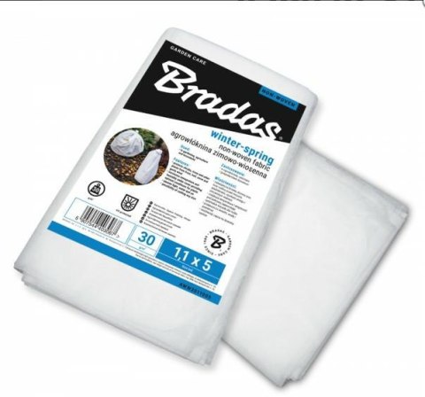 BRADAS AGROWŁÓKNINA ZIMOWA BIAŁA 30g 1,6x 10m