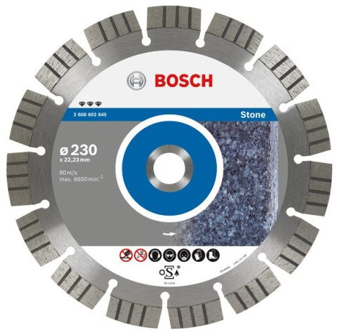 BOSCH TARCZA DIAMENTOWA*** 150x22 SEGMENTOWA STONE