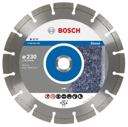 BOSCH TARCZA DIAMENTOWA* 230x22 SEGMENTOWA STONE