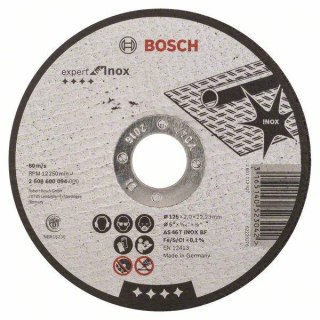 BOSCH TARCZA DO METALU 125mm x 2,0mm x 22mm EXPERT FOR INOX