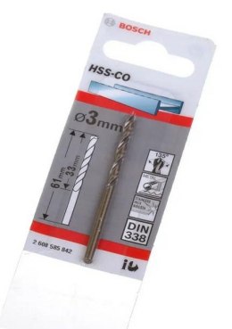 BOSCH WIERTŁO DO METALU HSS-Co 3,2/36mm /1szt.