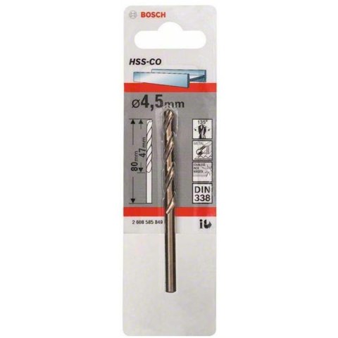 BOSCH WIERTŁO DO METALU HSS-Co 5,1/52mm /1szt.