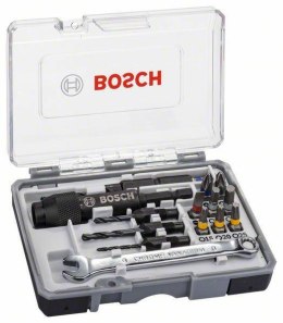 BOSCH ZESTAW WIERTEŁ+KOŃCÓWKI 20szt.