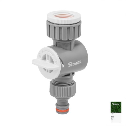 BRADAS FILTR NA KRAN Z GW 1" Z REDUKCJĄ NA 3/4" /WHITE LINE