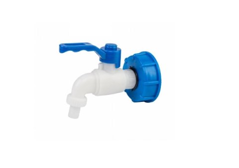 BRADAS KRAN DO MAUZERA GZ 1/2" x 1/2" STAL / PP ZESTAW IBC S60x6