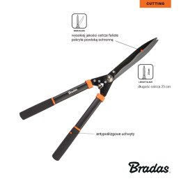 BRADAS NOŻYCE DO ŻYWOPŁOTU V-SERIES OSTRZE FALISTE