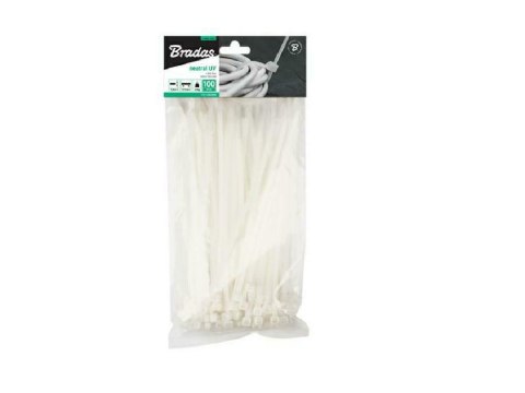 BRADAS OPASKA PLASTIK BIAŁA 3,6x300/100szt